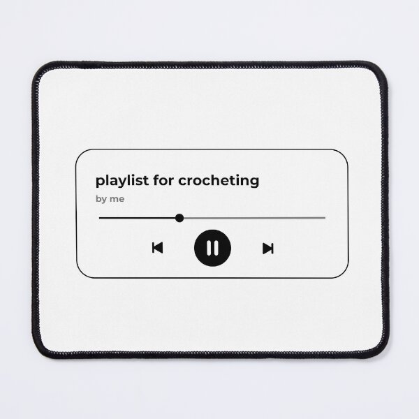 Item preview, playlist for crocheting (music player) designed and sold by Hi-kari.