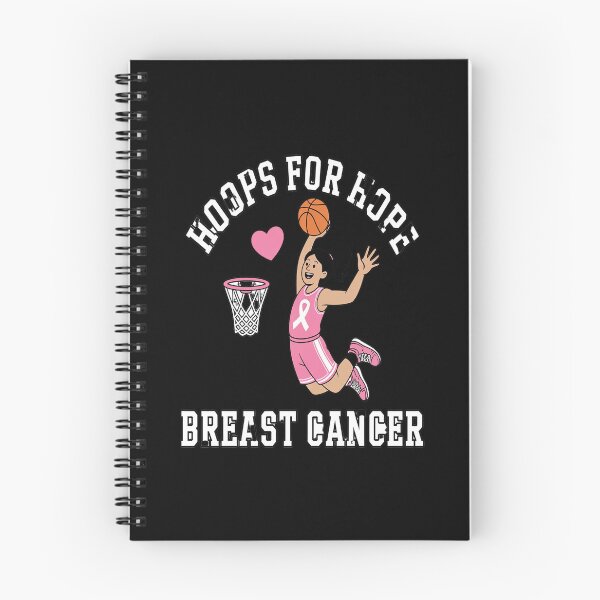Item preview, Hoops for Hope Breast Cancer Awareness Basketball Player designed and sold by NetoGalaxy.