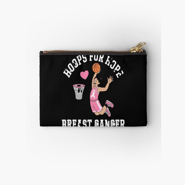 Item preview, Hoops for Hope Breast Cancer Awareness Basketball Player designed and sold by NetoGalaxy.