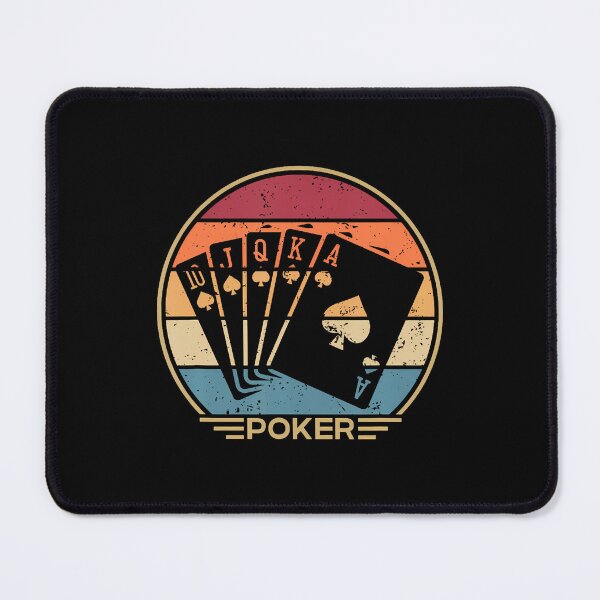 Item preview, Retro Texas Holdem Poker Hands Player High Roller Poker designed and sold by ElaineEsther.