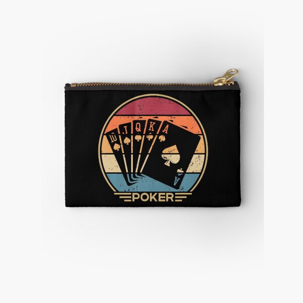 Item preview, Retro Texas Holdem Poker Hands Player High Roller Poker designed and sold by ElaineEsther.