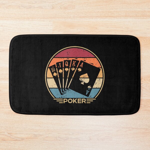Item preview, Retro Texas Holdem Poker Hands Player High Roller Poker designed and sold by ElaineEsther.