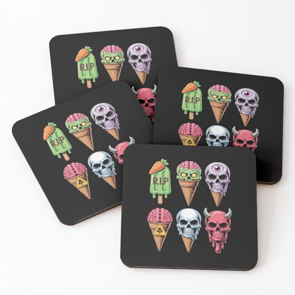 Item preview, Horror Movies Summer Popsicle Halloween Ice Cream Summerween designed and sold by NetoGalaxy.