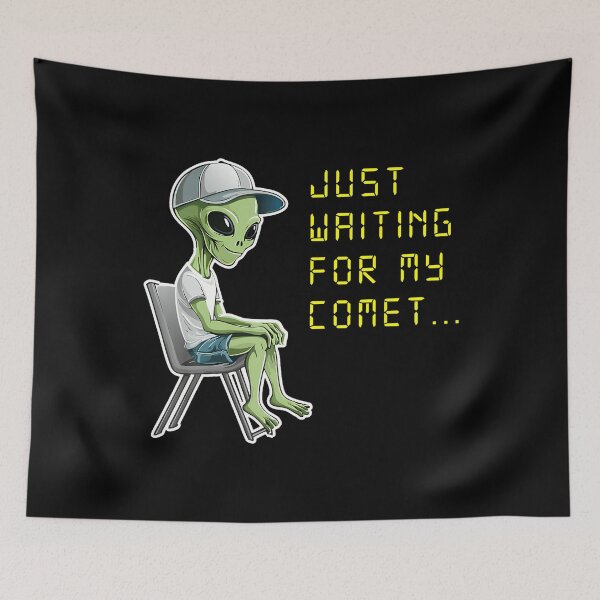 Item preview, Funny Atlas Comet 31 Space Geek Ufo Alien Astronomy 2025 designed and sold by TaraAnnie.