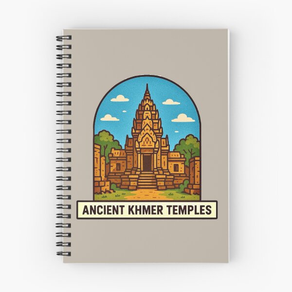 Artikelvorschau, Antike Khmer-Tempel – Kambodschanisches Erbe entworfen und verkauft von Myra365Art.