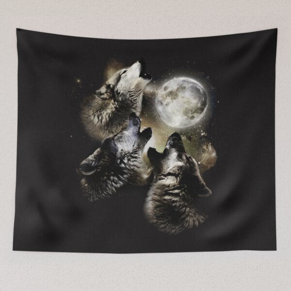 Item preview, Direwolf Brothers Howling At Full Moon designed and sold by LeonRossi.