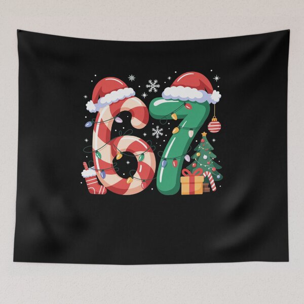 Item preview, 67 Meme Six Seven Christmas  designed and sold by Elenasriveras.