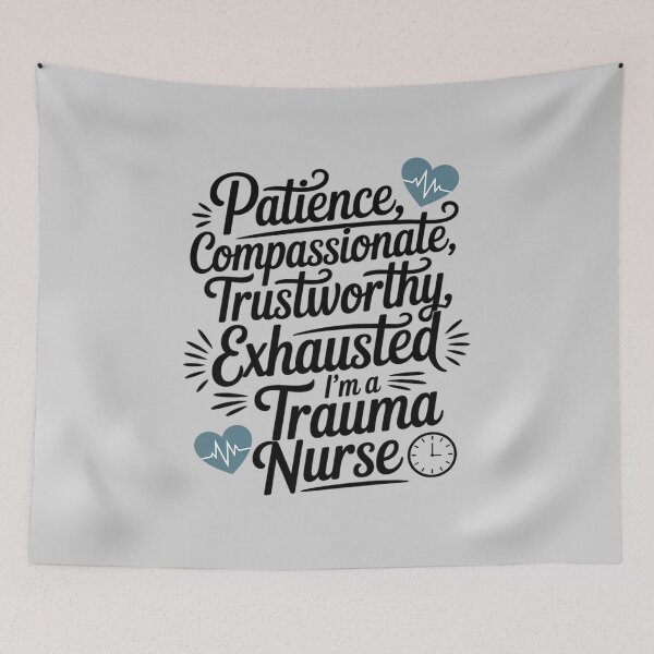 Item preview, Hospital Healthcare Medical Nursing, Trauma Nurse designed and sold by SnackPAC.