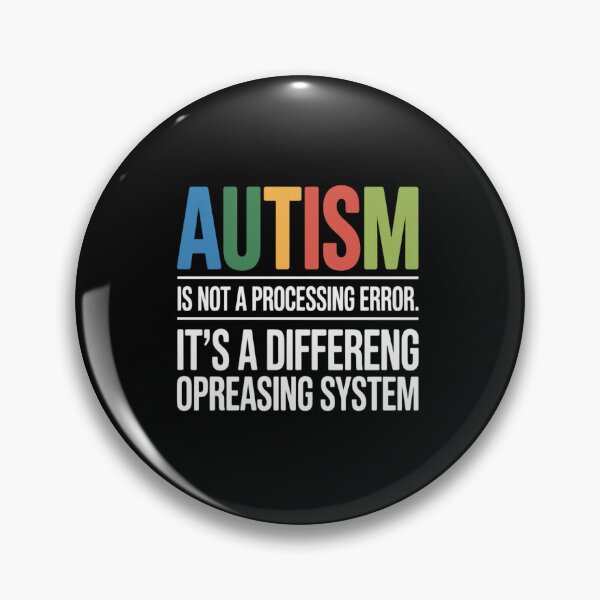 Item preview, Autism is Not A Processing Error Autistic Neurodiversity designed and sold by Catharsiscath.