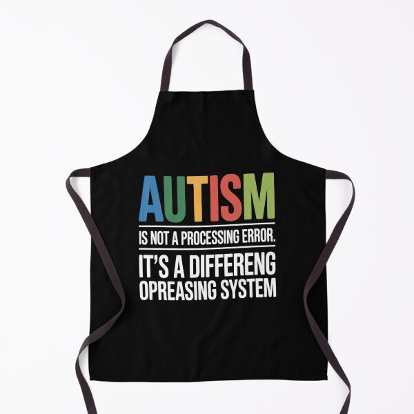 Item preview, Autism is Not A Processing Error Autistic Neurodiversity designed and sold by Catharsiscath.