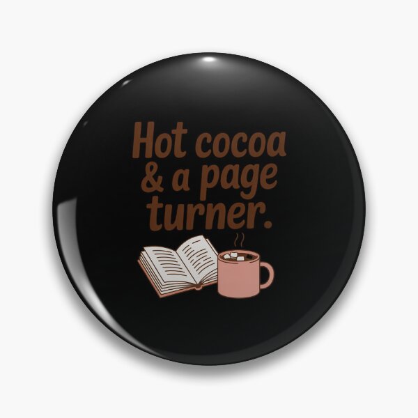 Item preview, Hot Cocoa and a Page Turner Book Lovers designed and sold by SnackPAC.