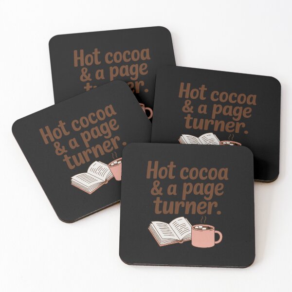 Item preview, Hot Cocoa and a Page Turner Book Lovers designed and sold by SnackPAC.