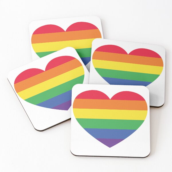 Item preview, Pride Rainbow Heart designed and sold by TheRedFoxes.