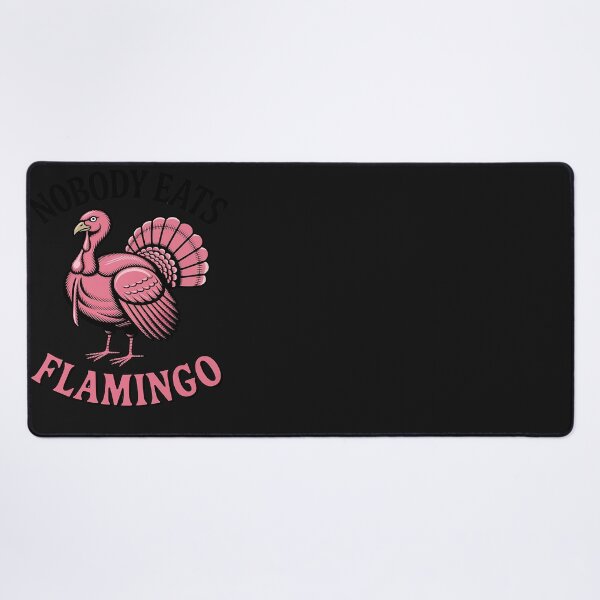 Item preview, Funny Thanksgiving Shirt Nobody Eats Flamingo Turkey Face designed and sold by Hofersofer.