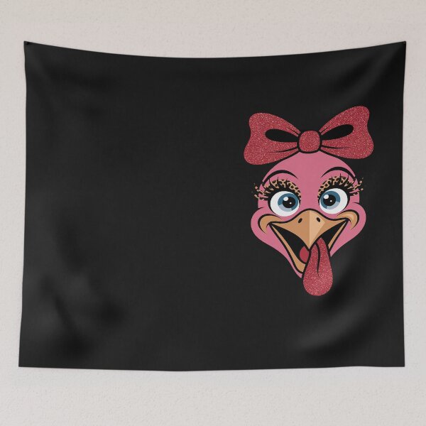 Item preview, Funny Thanksgiving Turkey Face Leopard Glasses Women Girls designed and sold by Hofersofer.