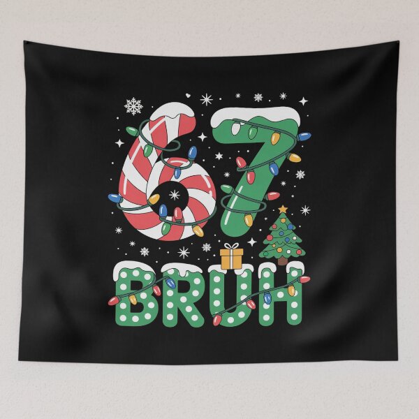 Item preview, Bruh 67 Six Seven Christmas designed and sold by Elenasriveras.