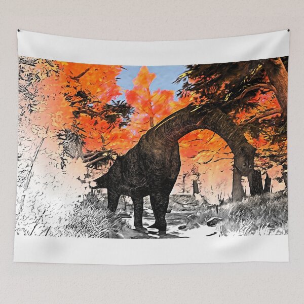 Item preview, Apatosaurus in the woods designed and sold by Sam  Knight.