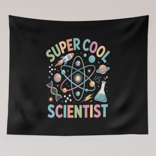 Item preview, Cool Scientist Future Scientist STEM Lab Week Science Fair designed and sold by KonopikaaArt.