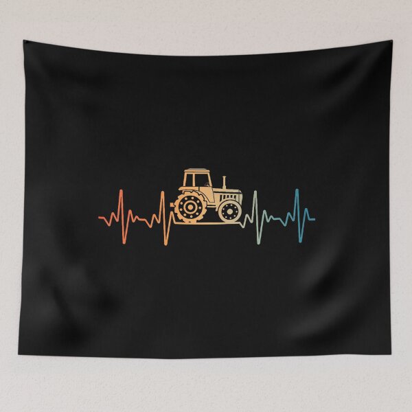 Item preview, Funny Tractor Ekg Farming Tractor Lover designed and sold by BarbaraLillie.