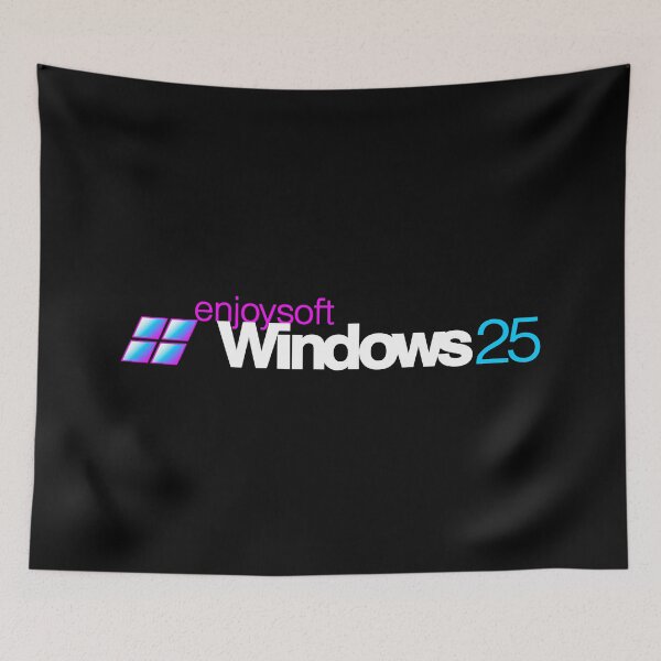 Item preview, Windows25 Logo (Dark) designed and sold by  Enjoy Artwork .