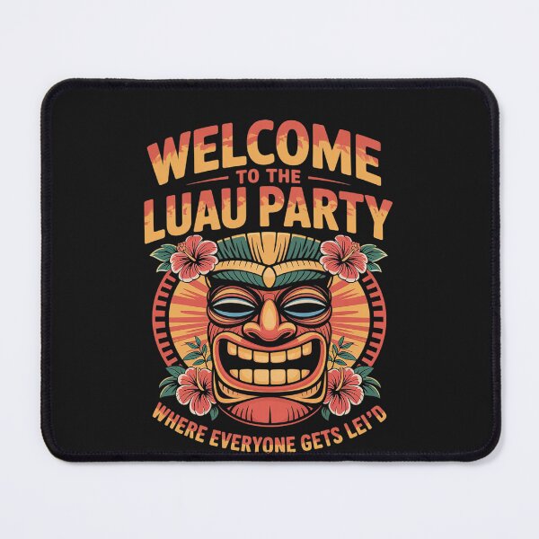 Item preview, Funny Tiki Everyone Gets Leid Party Hawaiian Beach Luau designed and sold by Hofersofer.