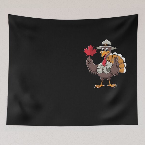 Item preview, Funny Turkey Graphic Canada Flag Happy Canadian Thanksgiving designed and sold by Hofersofer.