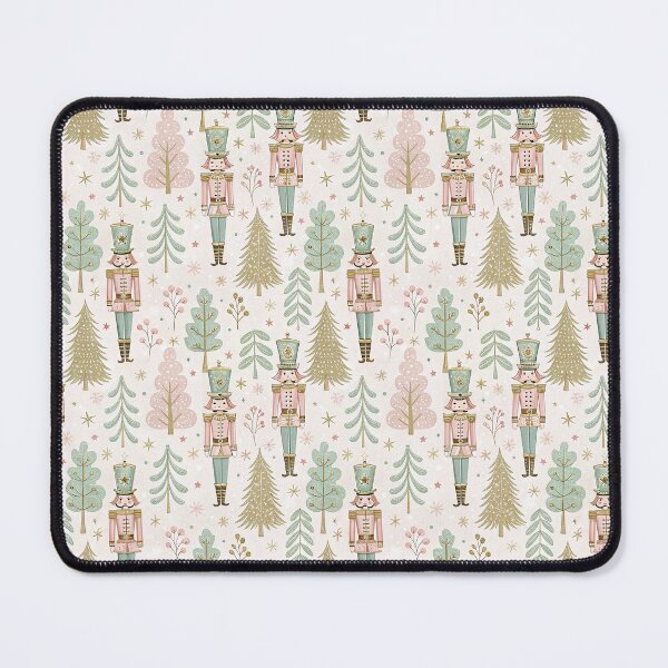 Item preview, Elegant pastel design with nutcracker soldiers designed and sold by Merrylands Artshop.