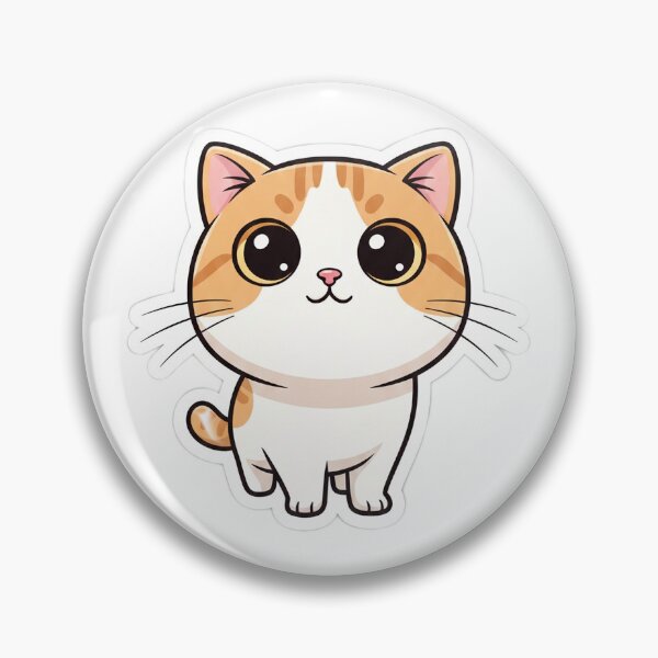 Item preview, Cute Kitten Sticker designed and sold by VinceArt18.