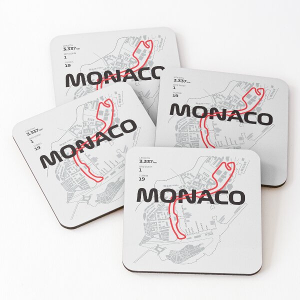 Item preview, Monaco F1 Track designed and sold by nerdywears.