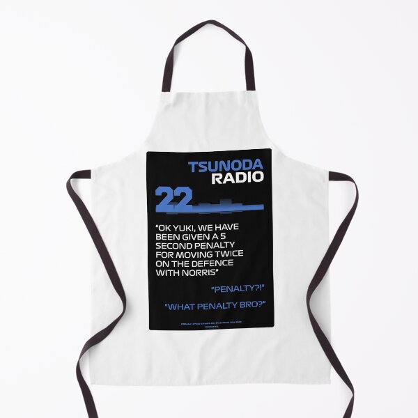 Item preview, What penalty bro? – Yuki Tsunoda F1 Team Radio designed and sold by Heybratan.