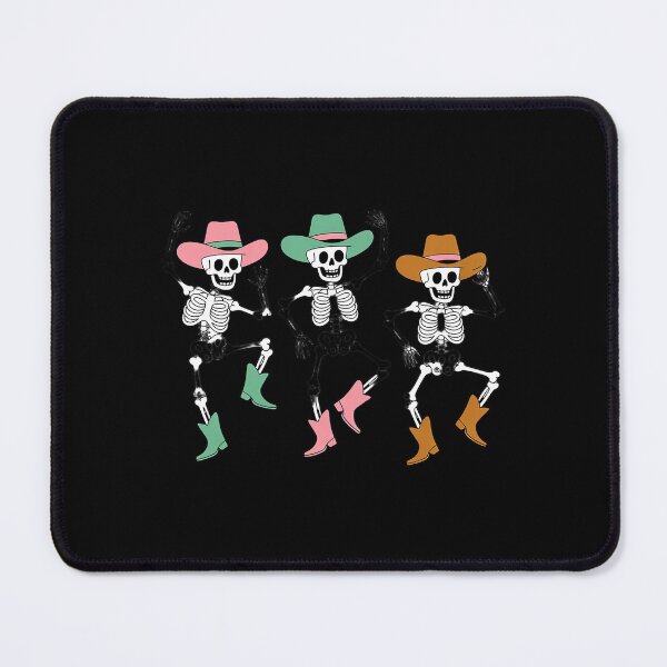 Item preview, Howdy Retro Desert Dancing Skeleton Cowboy Boots Hat Western designed and sold by SnackPAC.