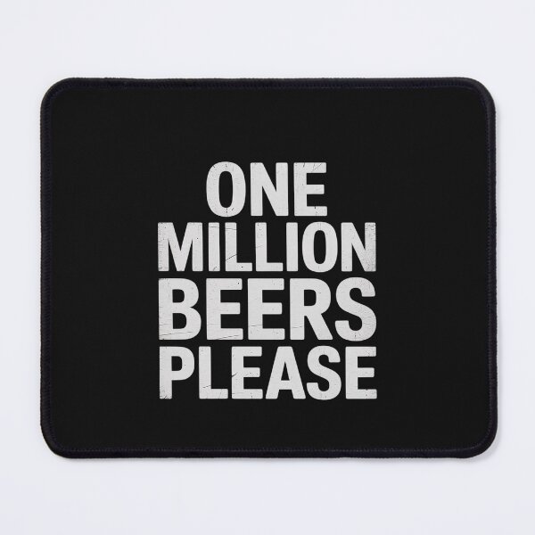 Item preview, Funny Vintage Drinking Beer One Million Beers Please designed and sold by Hofersofer.