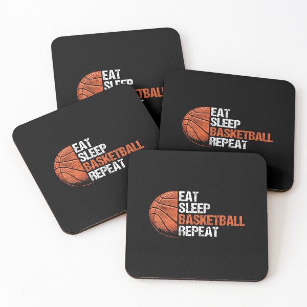 Item preview, Eat Sleep Basketball Repeat Funny Basketball Player designed and sold by KristinTara.