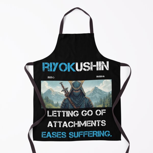 Item preview, Detachment - Riyokushin “Letting go of attachments eases suffering.” designed and sold by Authentic flow.