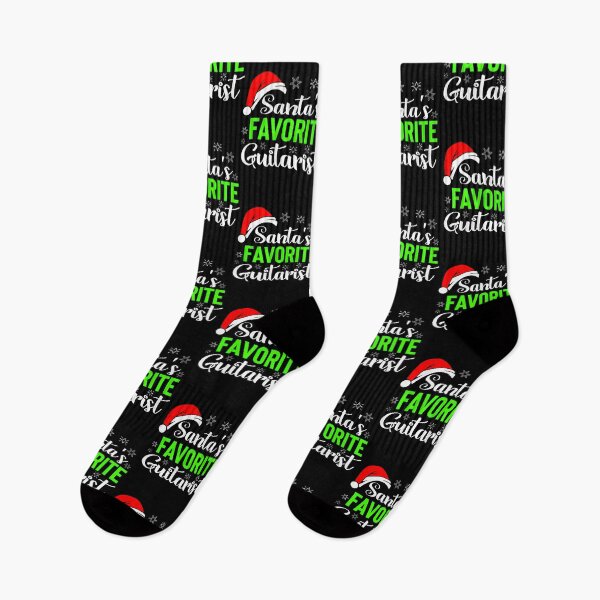 Item preview, Santa's Favorite Guitarist Guitar Player Appreciation designed and sold by DonnieJennie.