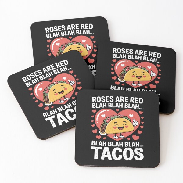 Item preview, Humor Roses are Red Blah Tacos designed and sold by SnackPAC.