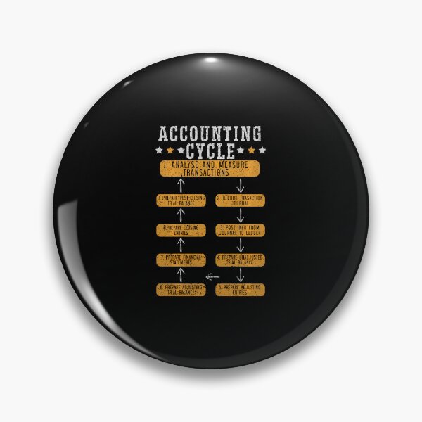 Item preview, Accounting Cycle Accountant Cpa Bookkeeping Bookkeeper designed and sold by RebeccaCelia.