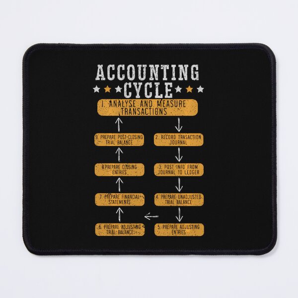Item preview, Accounting Cycle Accountant Cpa Bookkeeping Bookkeeper designed and sold by RebeccaCelia.