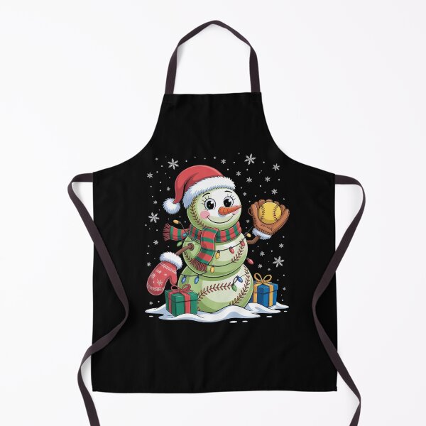 Item preview, Christmas Santa Snowman Playing Softball designed and sold by Elenasriveras.