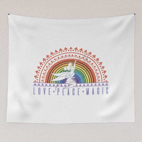 Item preview,   Tinker Bell Love Peace Magic Rainbow designed and sold by Yareli Jonathon.