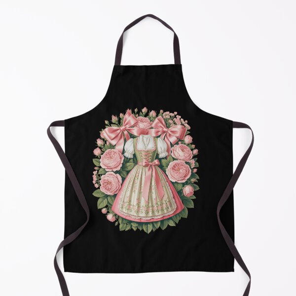 Item preview, Oktoberfest Women Coquette Dirndl German Tee Octoberfest Pink designed and sold by estellaken.