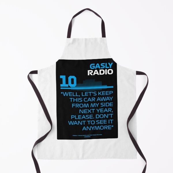 Item preview, Let’s keep this car away from my side – Pierre Gasly F1 Team Radio designed and sold by Heybratan.