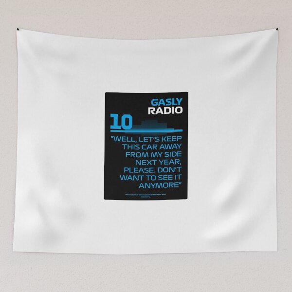 Item preview, Let’s keep this car away from my side – Pierre Gasly F1 Team Radio designed and sold by Heybratan.
