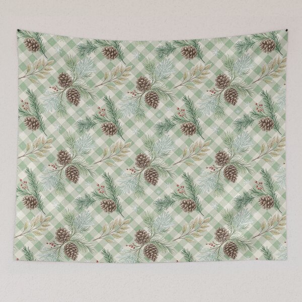 Item preview, Elegant design with a checkered pattern for Christmas designed and sold by Merrylands Artshop.