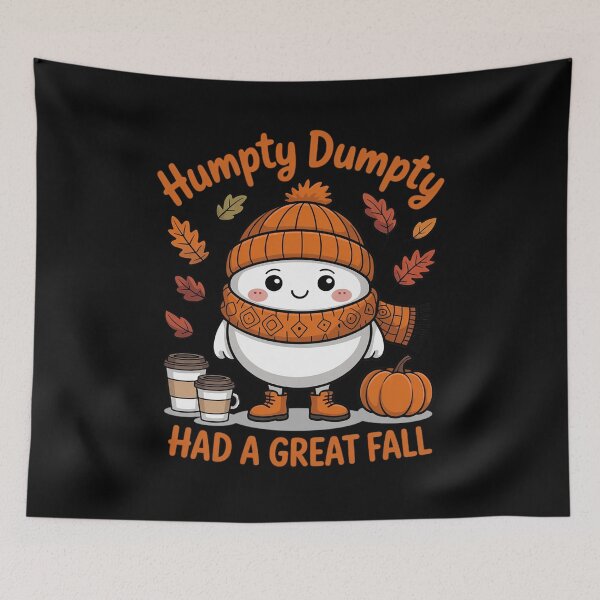 Item preview, Humpty Dumpty Had A Great Fall Happy Fall Y'all Autumn designed and sold by LittleDame.