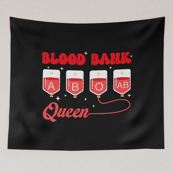 Item preview, Blood Bank Queen Medical Lab Science Assistant Transfusion designed and sold by KristinTara.