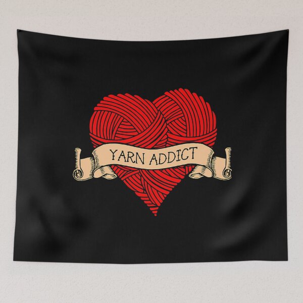 Item preview, Yarn Addict Tattoo designed and sold by RebeccaCelia.