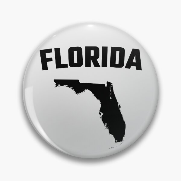 Item preview, Florida Outline Map - Sunshine State Silhouette Tee designed and sold by mashmosh.