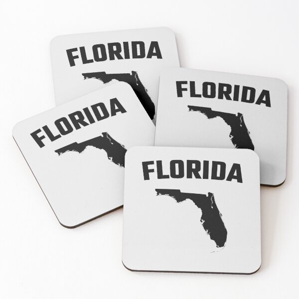 Item preview, Florida Outline Map - Sunshine State Silhouette Tee designed and sold by mashmosh.