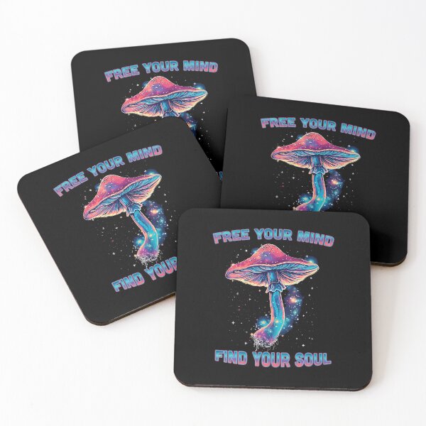 Item preview, Free Your Mind Space Mushroom Trippy Psychedelic designed and sold by DonnieJennie.